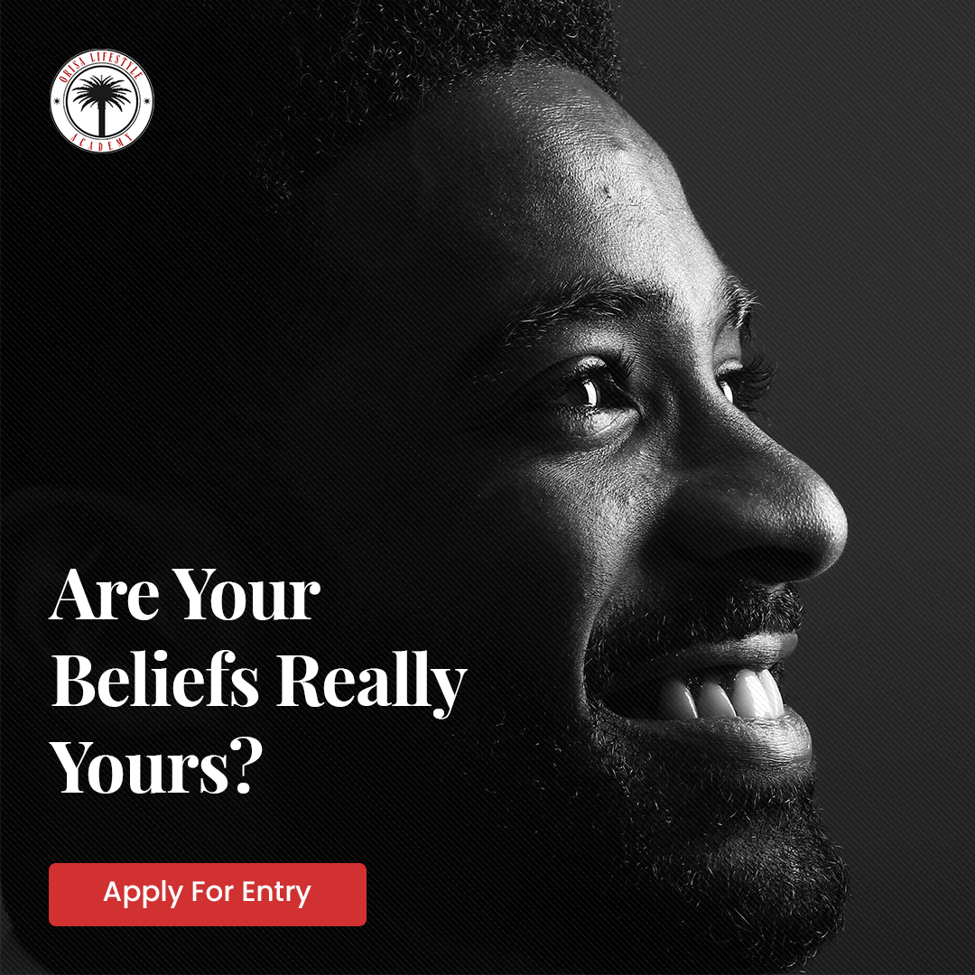 Smiling man portrait ad
