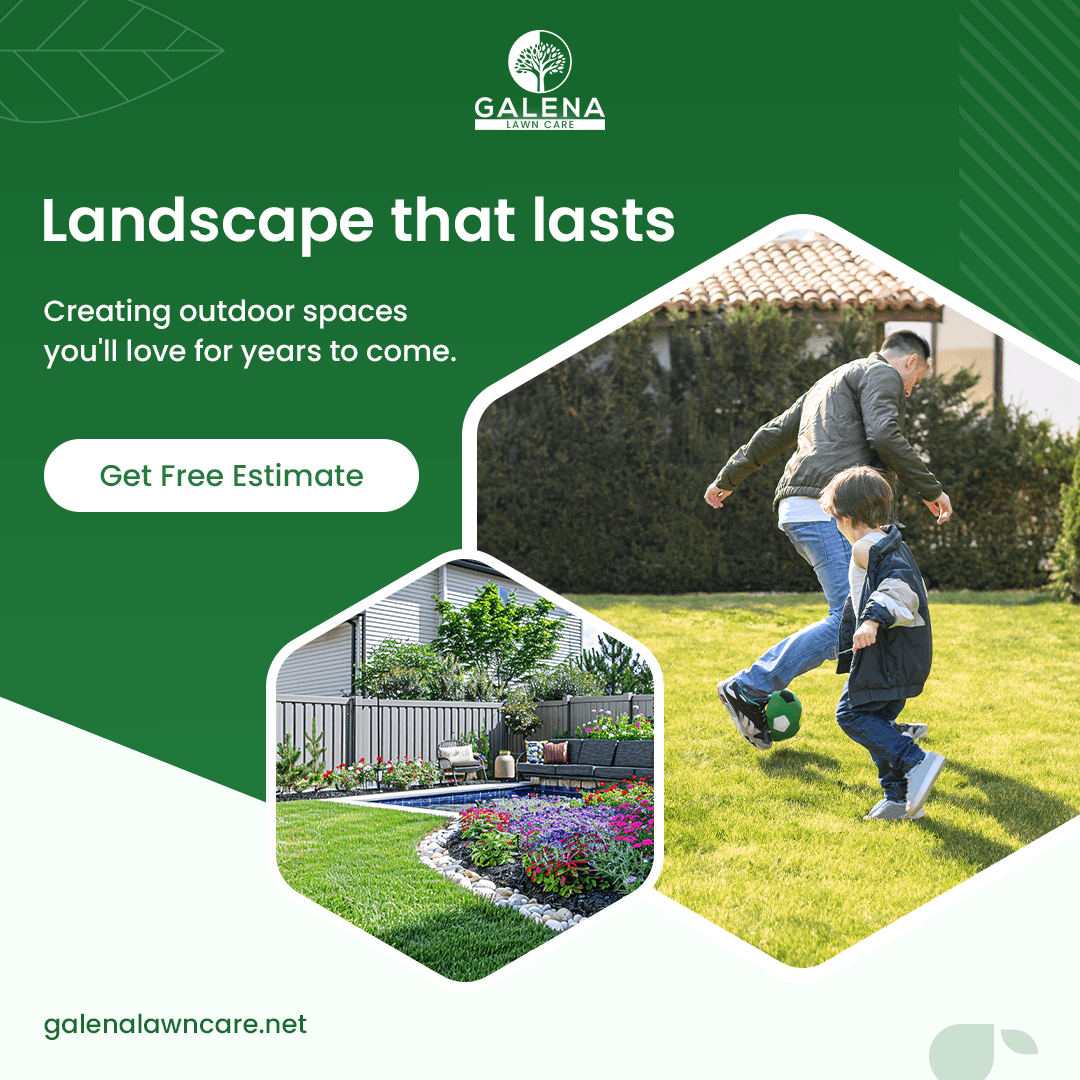 Galena lawn care ad