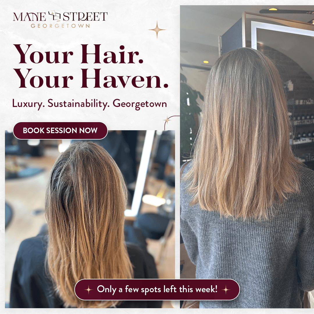 Long layered brunette hair