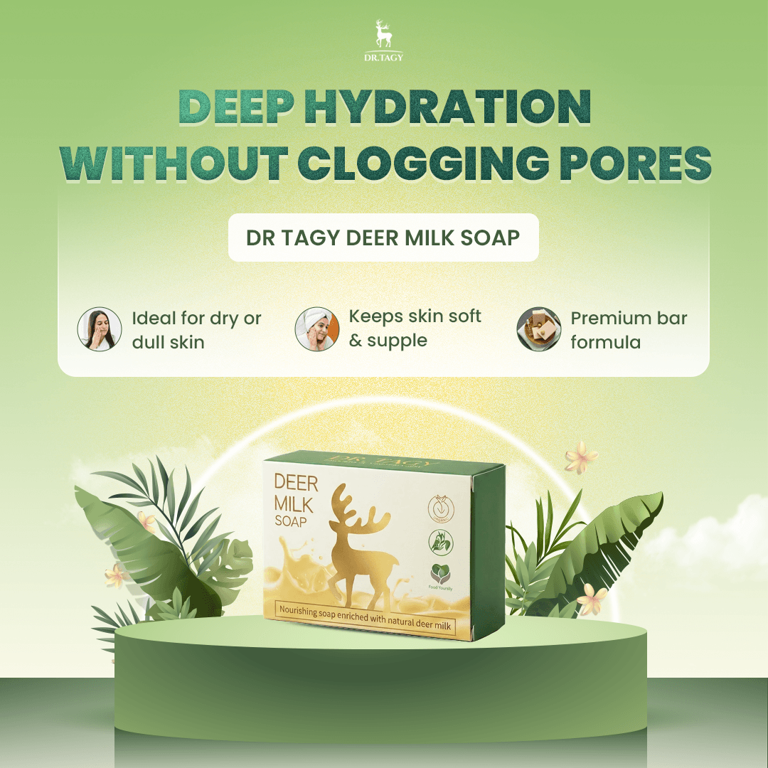 Deer milk soap bar