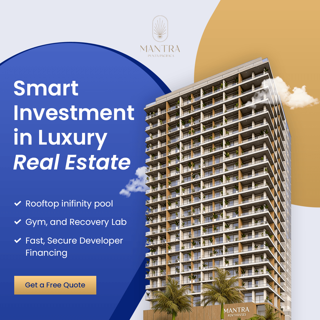 Luxury real estate tower