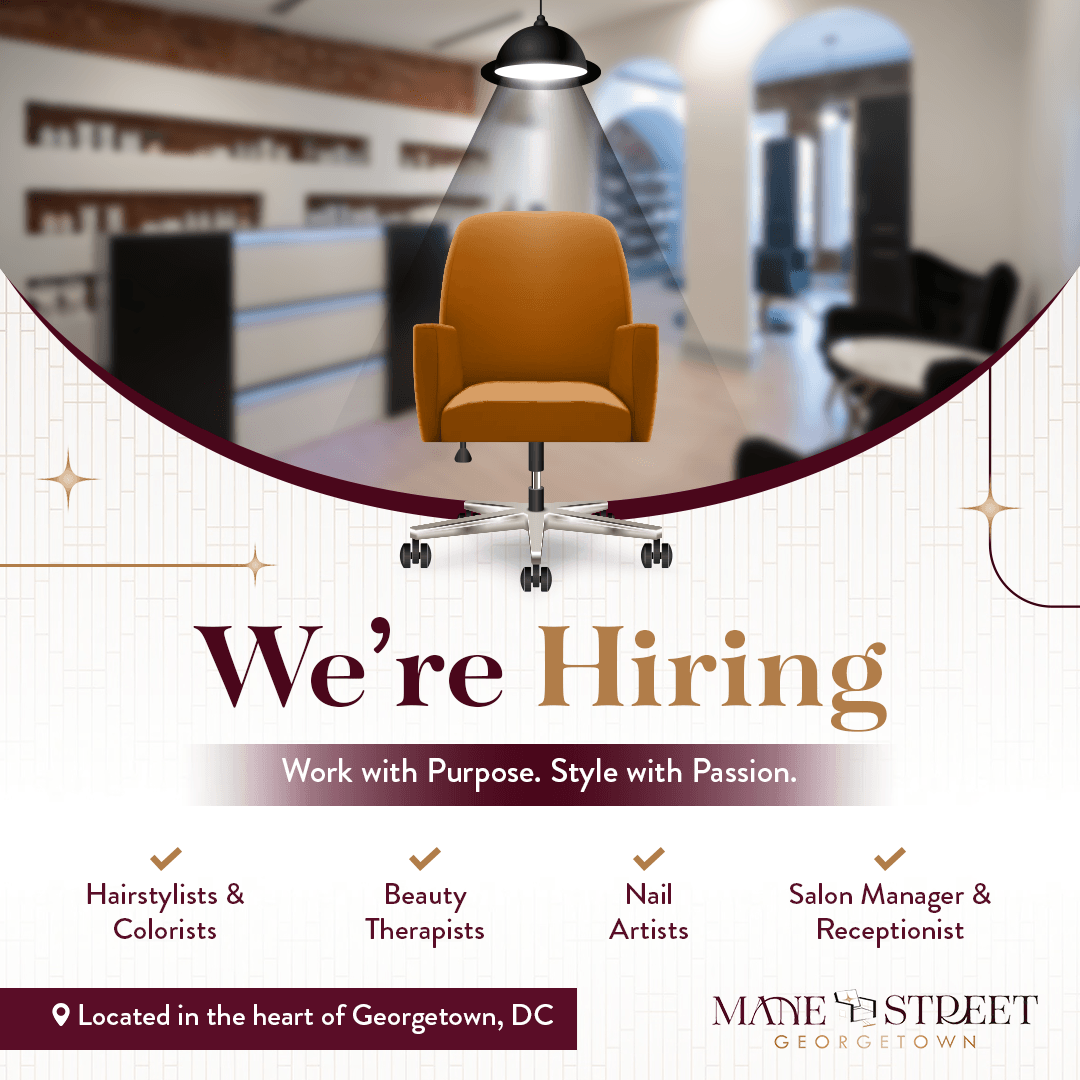 Hair salon hiring ad