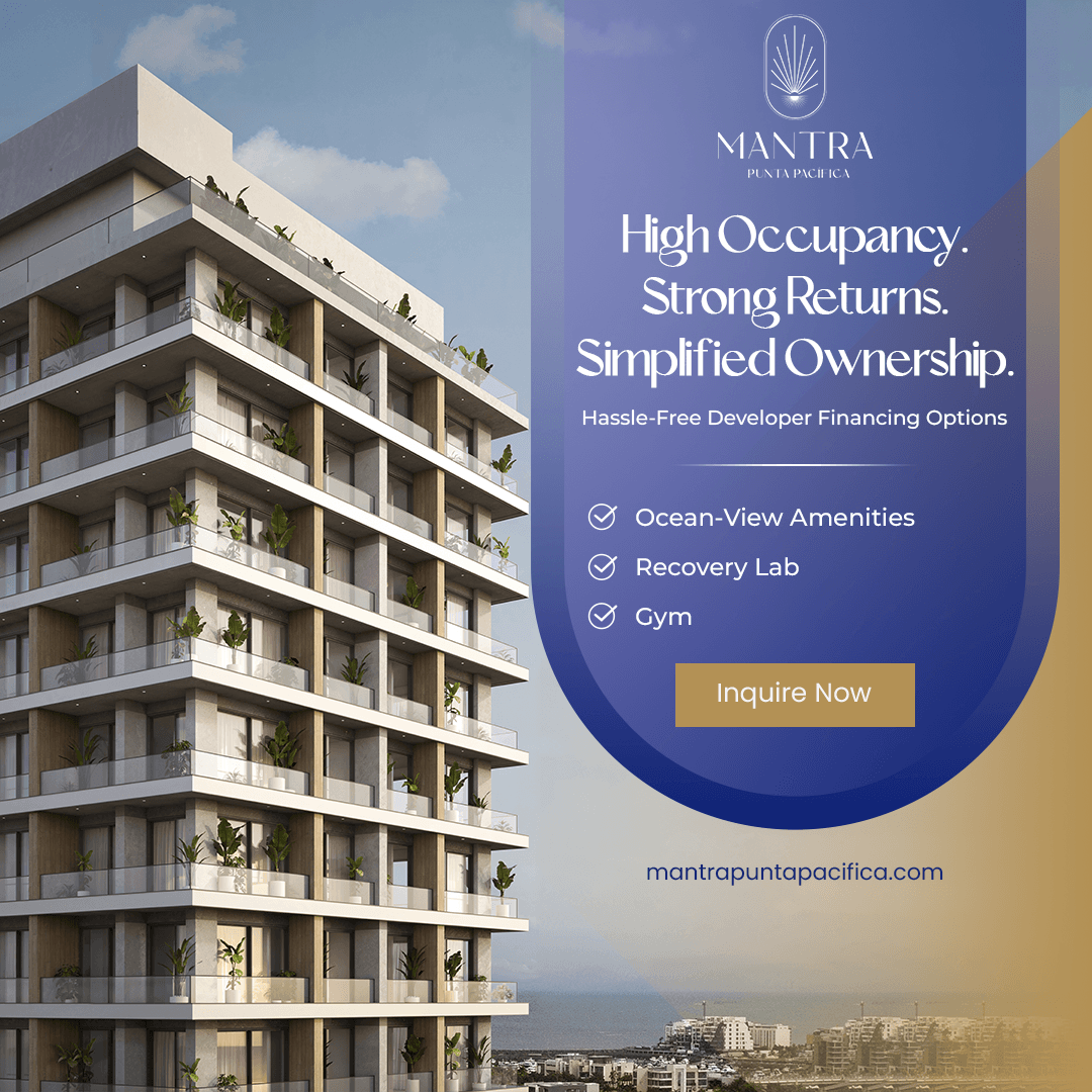 Ocean-view apartment building