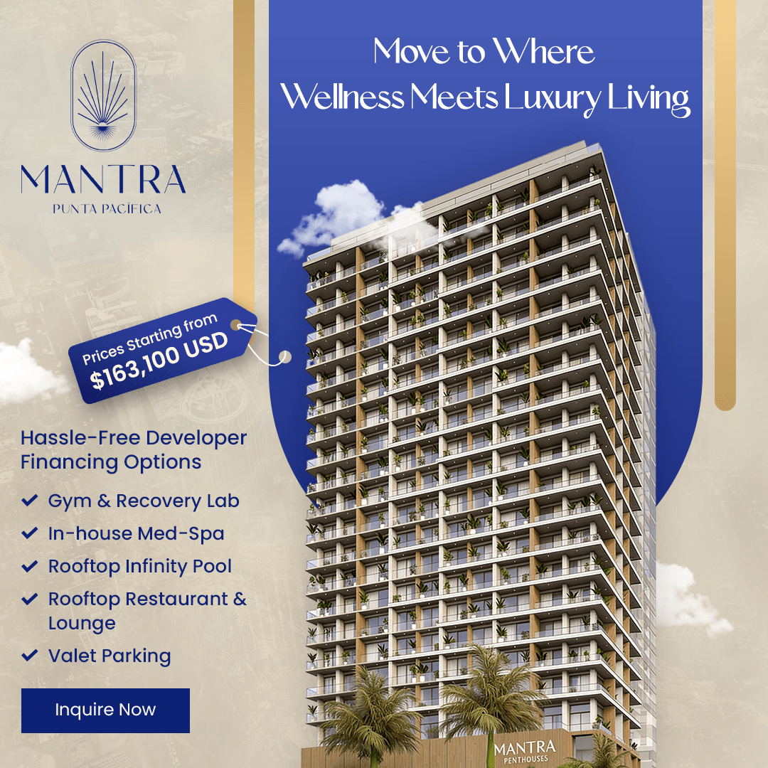 Luxury residential tower ad