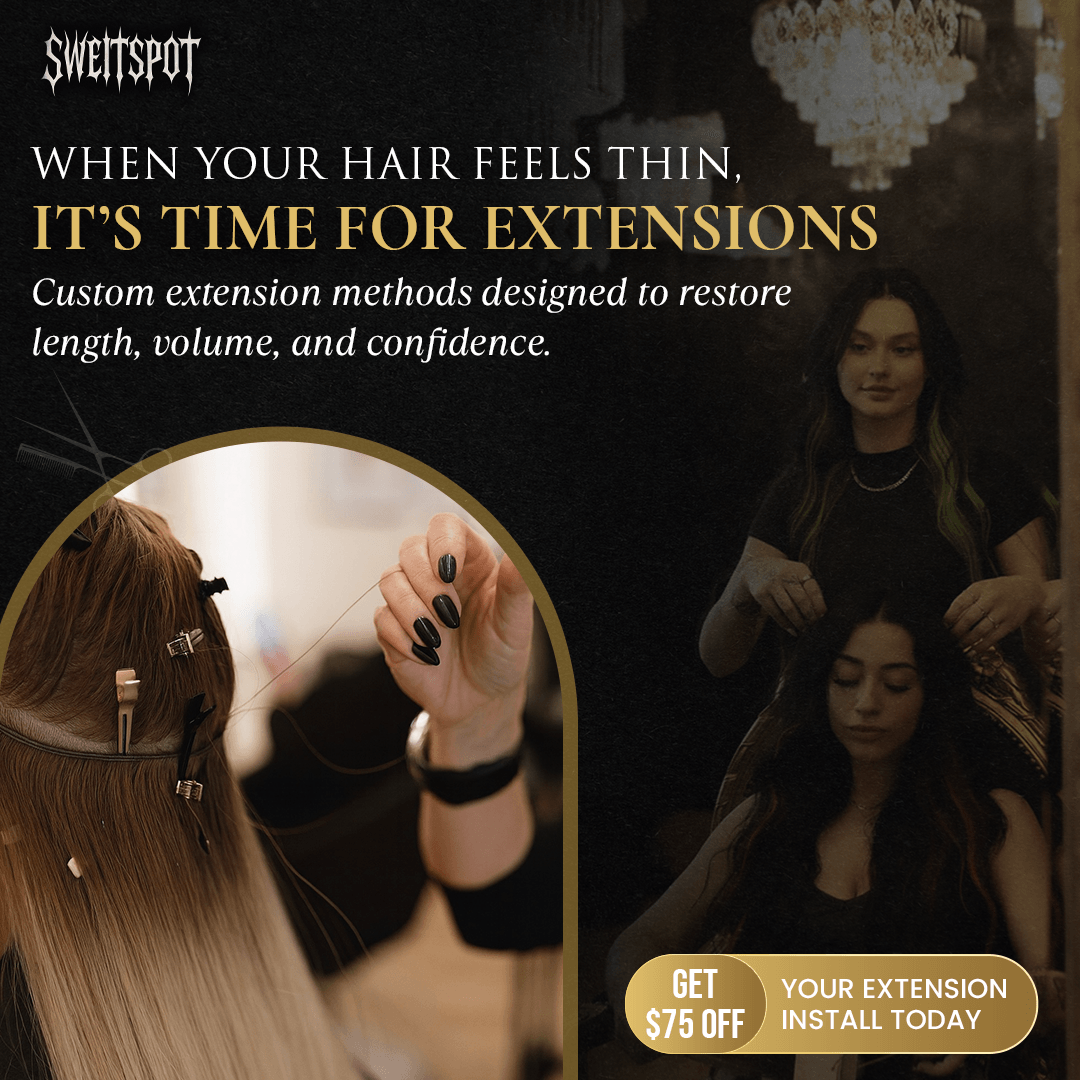 Hair extensions application