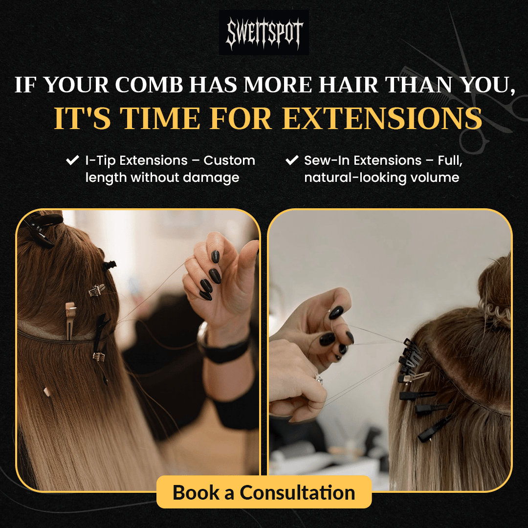 Hair extension application