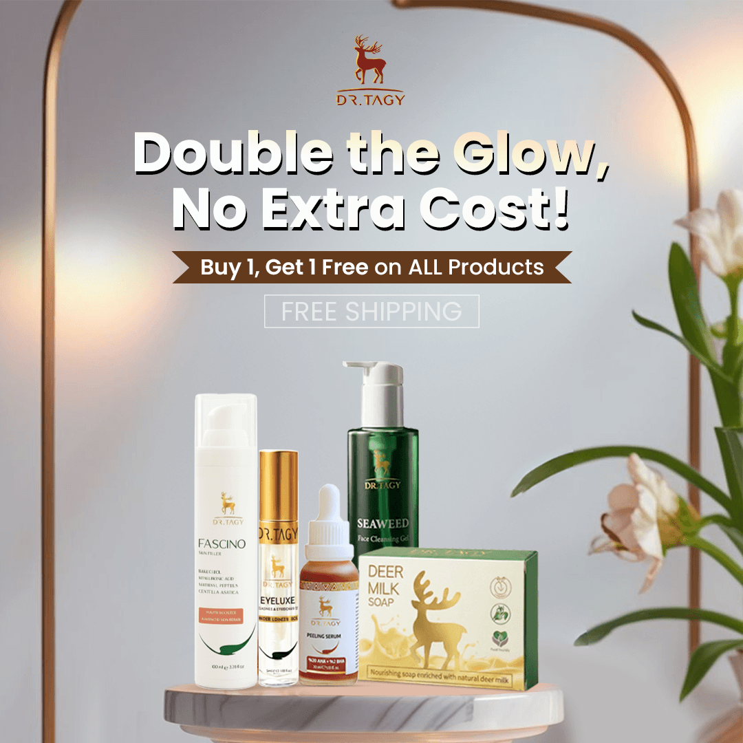 Skincare products promotion